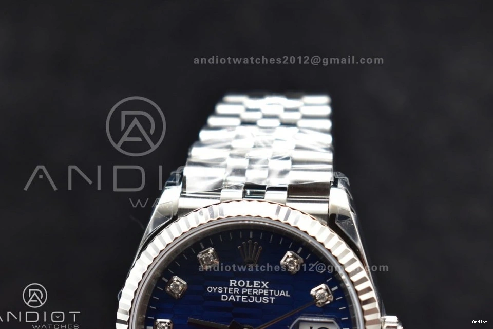 Diamond Steel 904L Jubilee VS3235 Blue Dial 126234 Bracelet Edition 1:1 Best 36 On DateJust SS VSF 1129